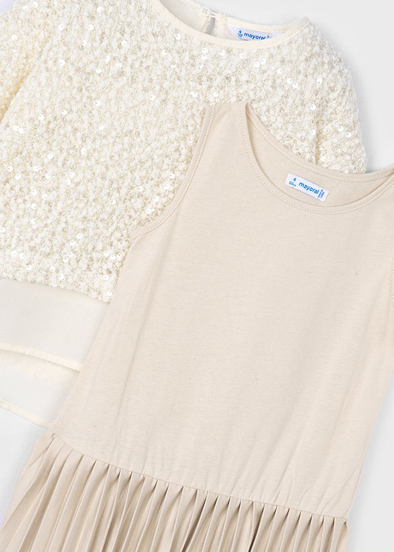 Sequin combined dreess