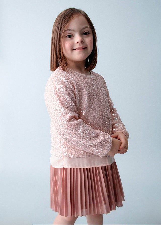 Sequin combined dreess