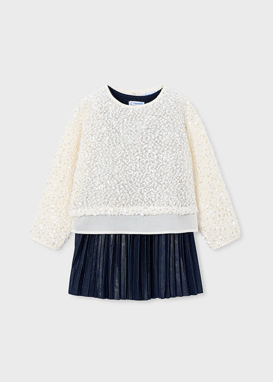 Sequin combined dreess