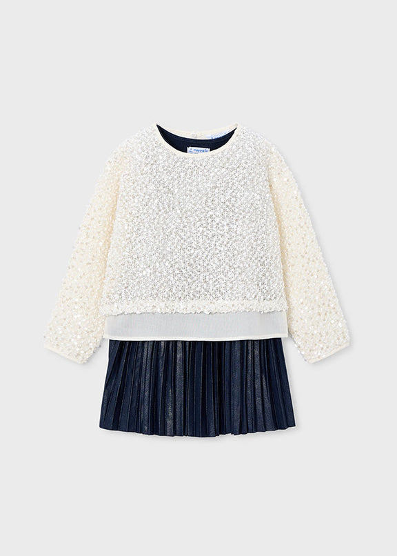 Sequin combined dreess