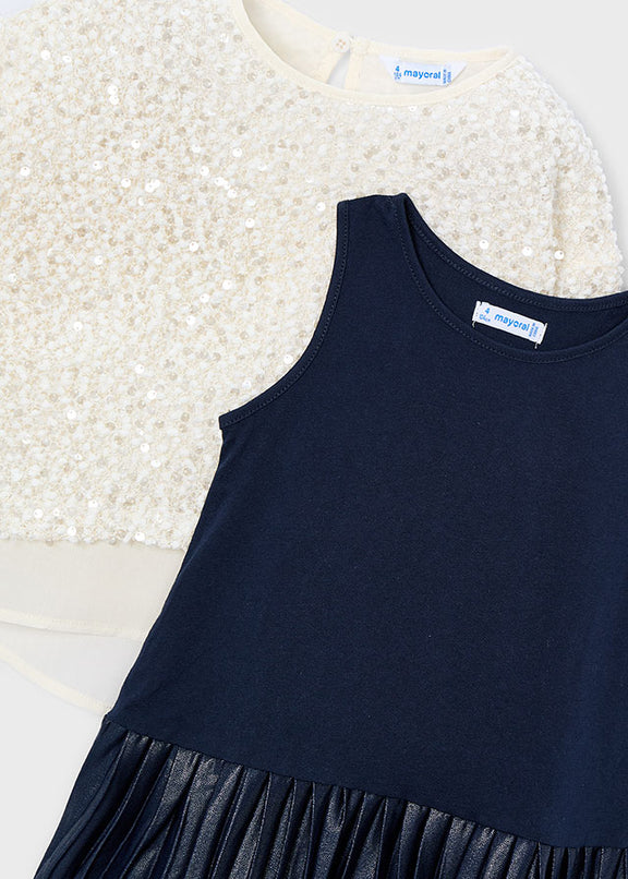 Sequin combined dreess