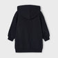 Fleece hooded dress