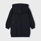 Fleece hooded dress