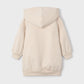 Fleece hooded dress