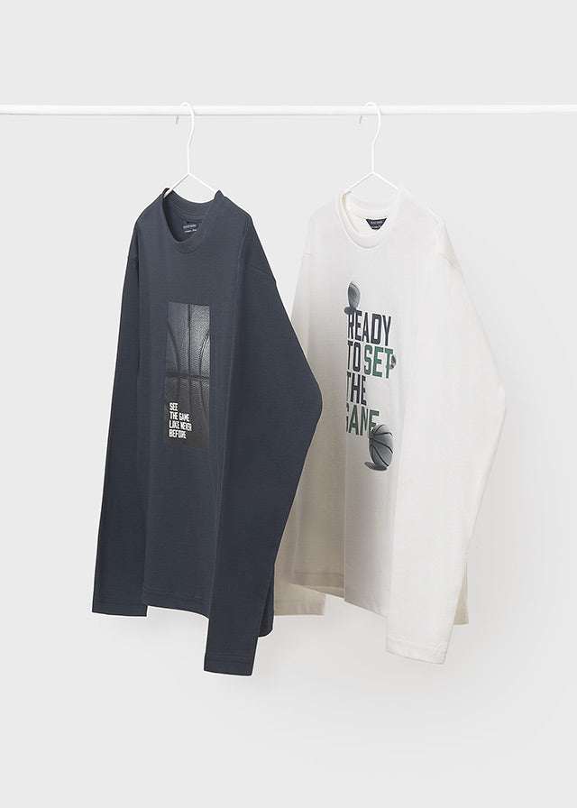 2 l/s t-shirts set