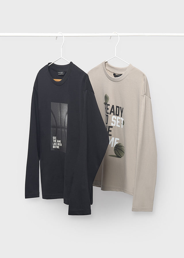 2 l/s t-shirts set