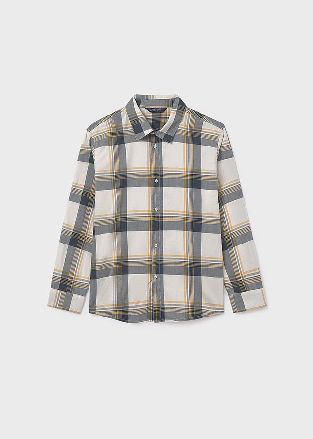 L/s checked shirt