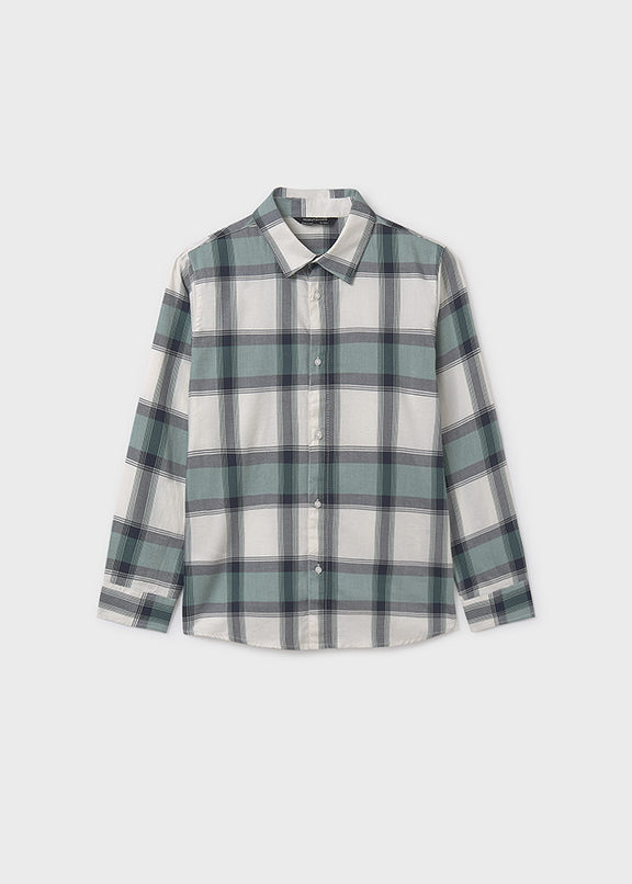 L/s checked shirt