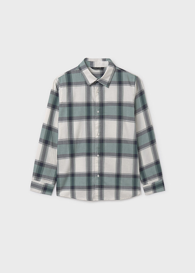 L/s checked shirt
