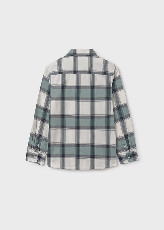 L/s checked shirt