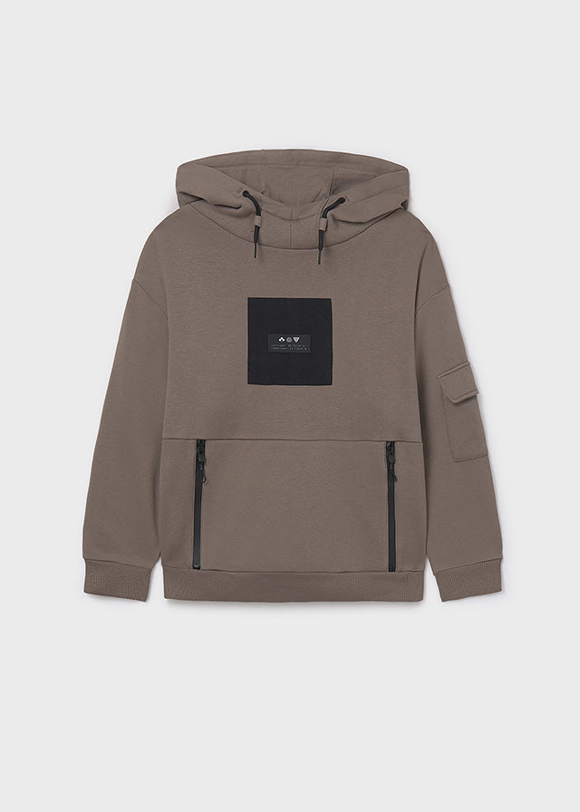 Contrast pullover