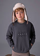 Embossed pullover
