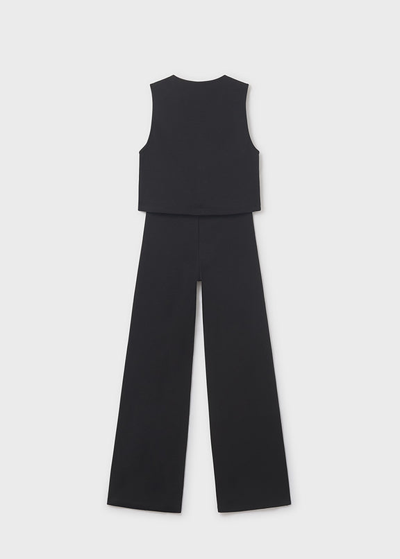 Shorts set w/ long vest