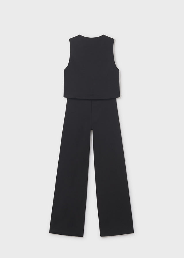 Shorts set w/ long vest