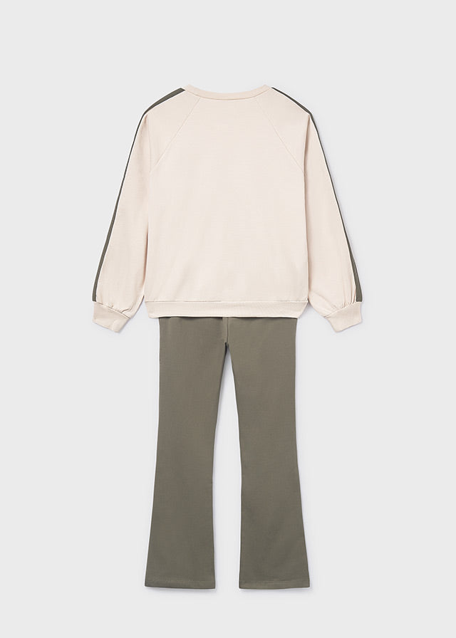 Flared leggings set