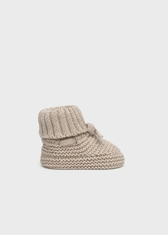Knit booties