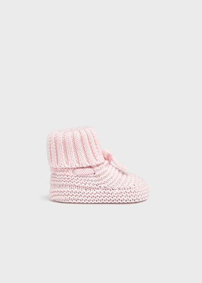 Knit booties