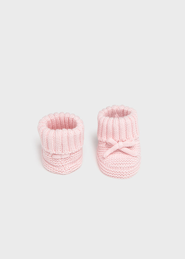 Knit booties