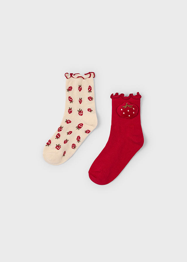 Set 2 jacquard socks