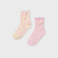 Set 2 jacquard socks