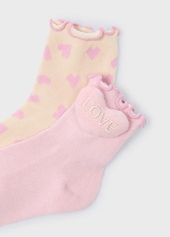 Set 2 jacquard socks