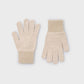 tricot fur gloves