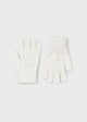 tricot fur gloves