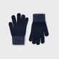 tricot fur gloves