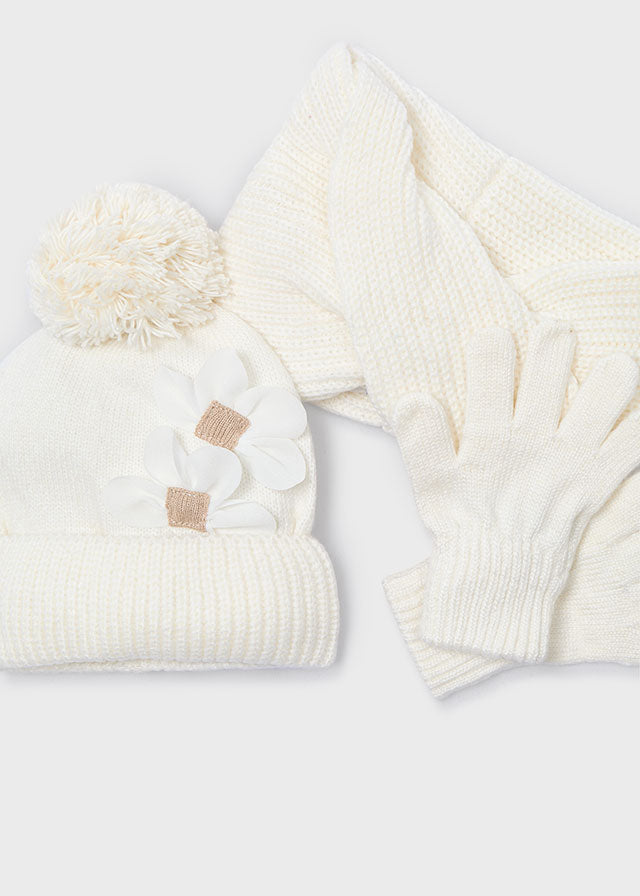 Hat-scarf set