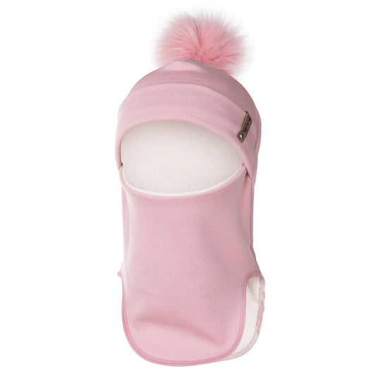 Merino snowhood PINK