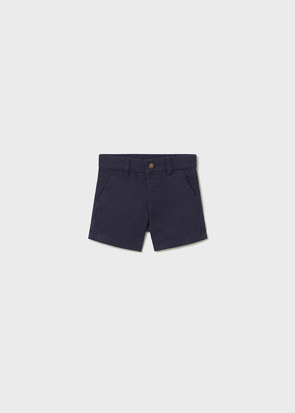 Basic chino twill shorts