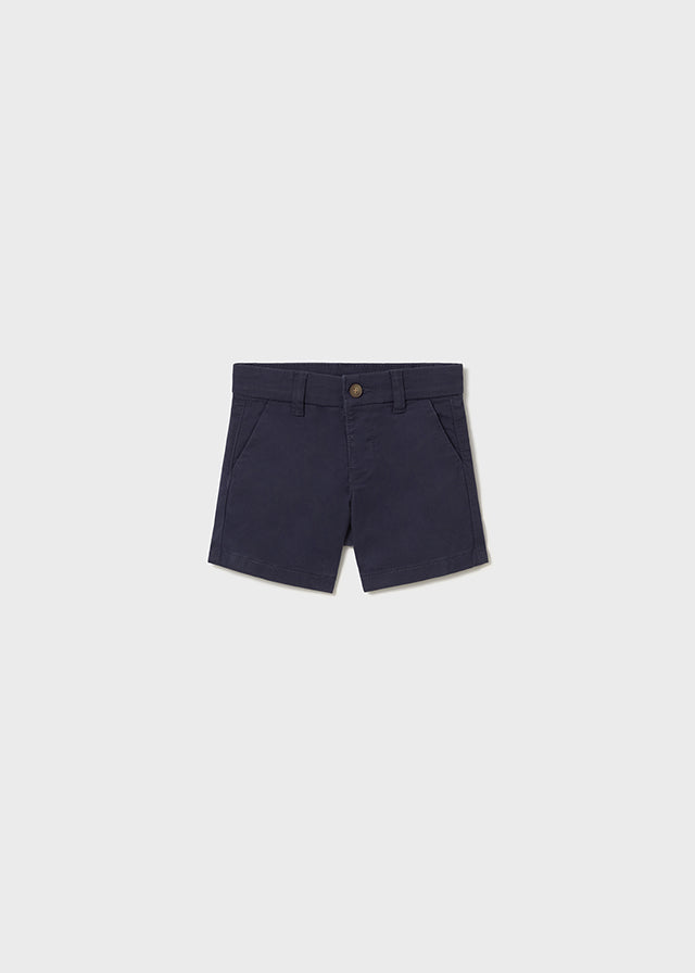 Basic chino twill shorts