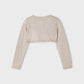 Basic knit bolero