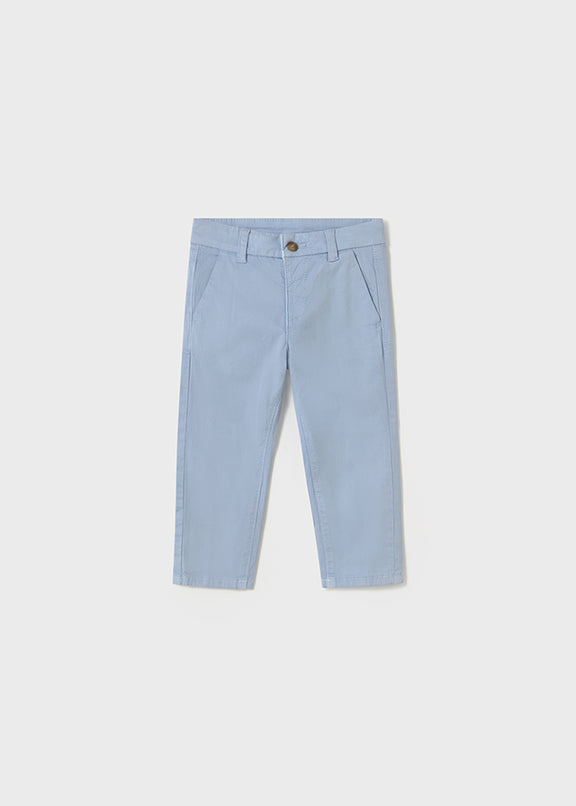 Twill basic trousers