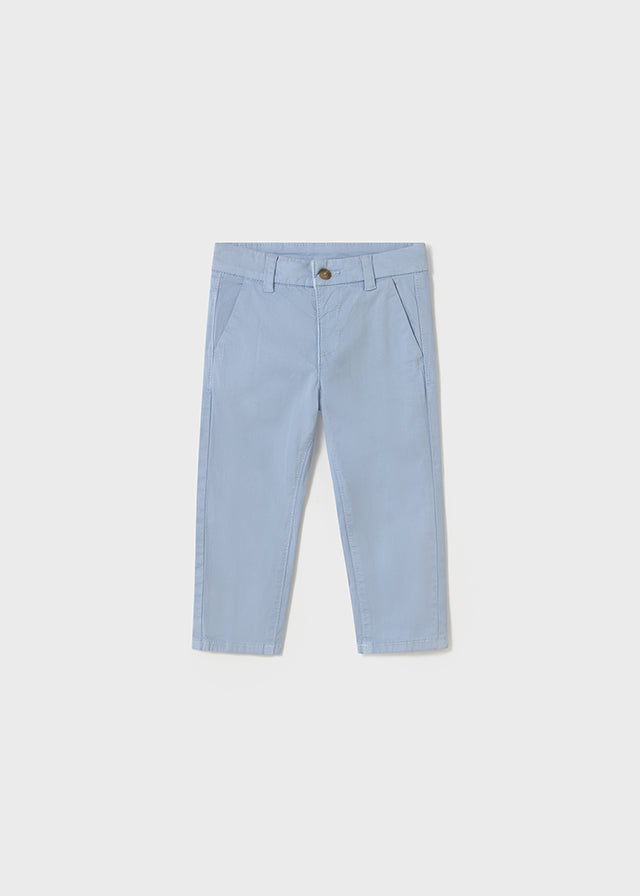 Twill basic trousers