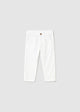 Twill basic trousers
