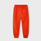 Basic cuffed fleece trousers