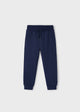 Basic cuffed fleece trousers