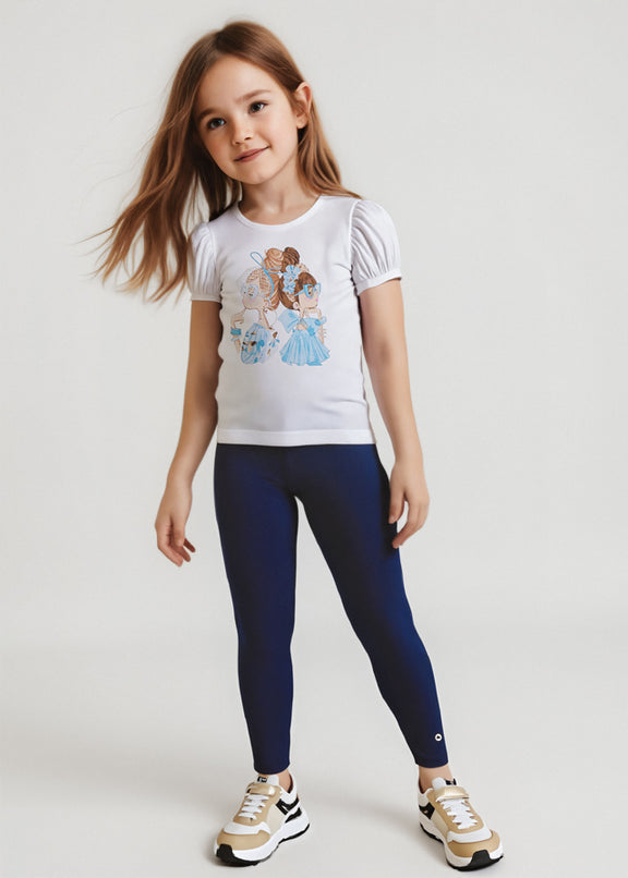 Long basic leggings