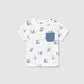 Printed s/s t-shirt