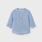L/s mao collar shirt