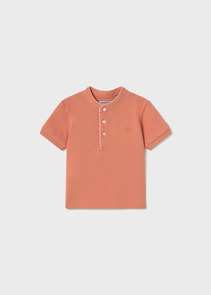 Polo s/s mao neck