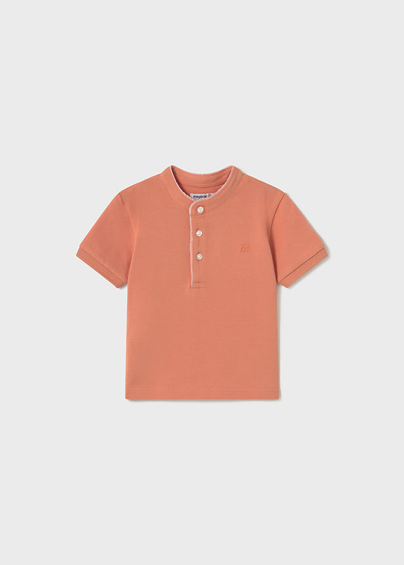 Polo s/s mao neck