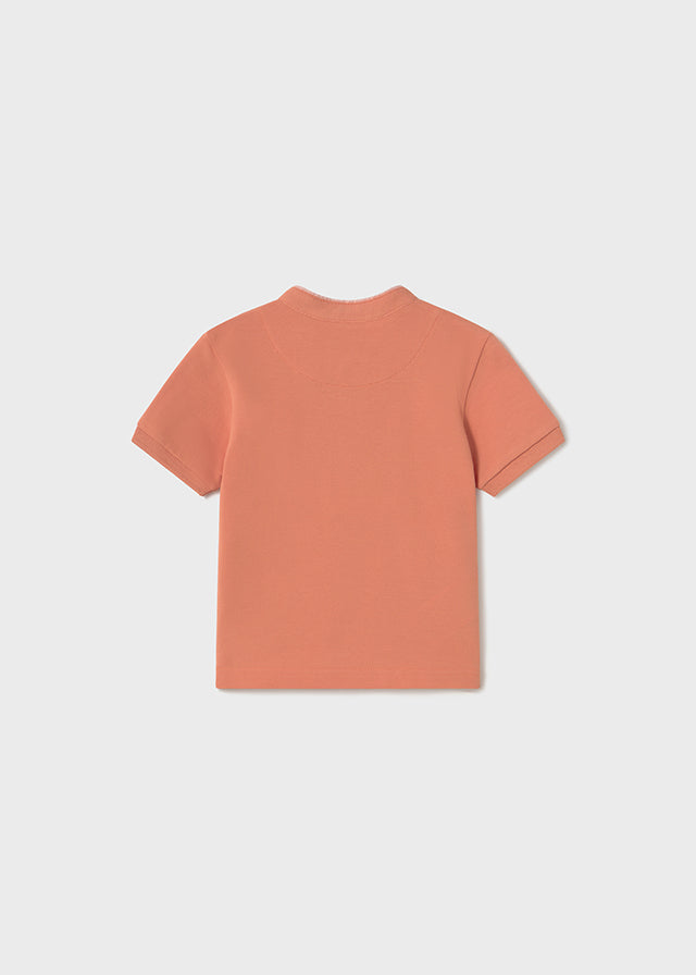 Polo s/s mao neck