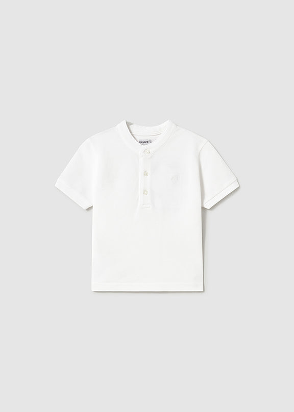 Polo s/s mao neck