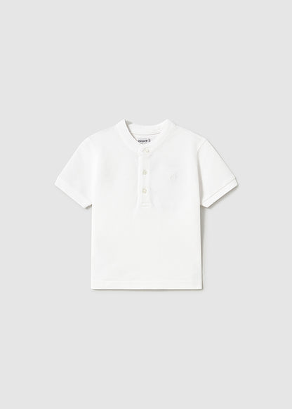Polo s/s mao neck