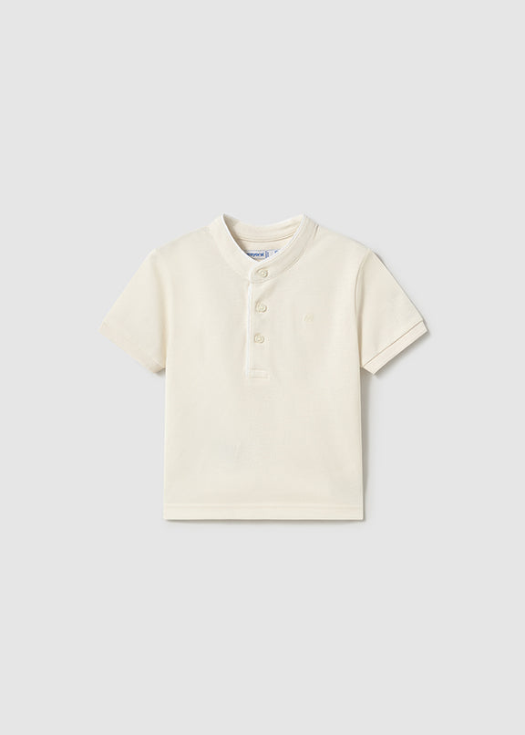 Polo s/s mao neck