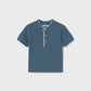 Polo s/s mao neck