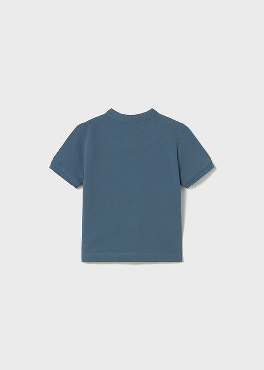 Polo s/s mao neck
