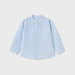 L/s linen mao shirt